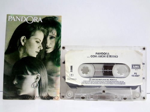 Cassette Pandora - Con Amor Eterno (1991) México