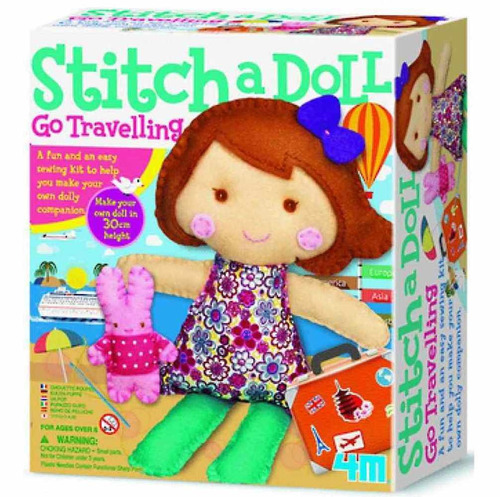 Crea Tu Muñeca C/ Mascota Stich A Doll And Pet Bunny Fm765