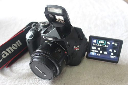 Canon T3i Com Lente 50mm. Tenho Mais Lentes Para Venda