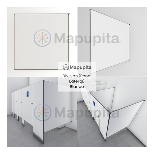 División Panel Lateral Blanco 135x150