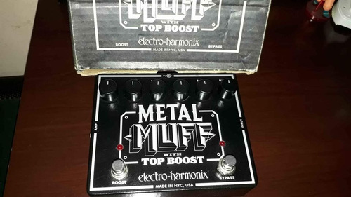 Metal Muff Top Boost Electro-harmonix Pedal De Distorsión