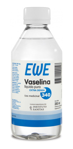 Ewe Vaselina Líquida Pura Extra Densa 340 250ml