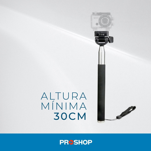 Imagen 4 de 10 de Monopod De Aluminio Con Adaptador - Sjcam Original
