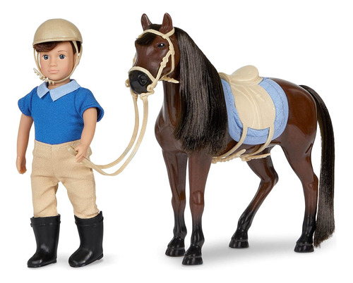 Lori Dolls  Brian & Barnaby  Mini Boy Doll & Toy Horse 