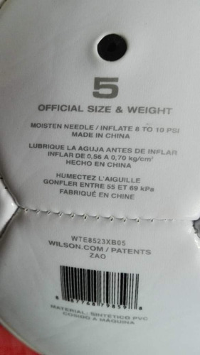 Imagen 2 de 2 de Pelotas, Balones De Foot Ball Wilson Royalty Nuevas. Marca