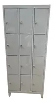 Comprar Lockers Metalicos 12 Puertas Con Cerradura Para Candado