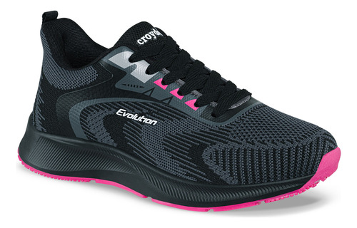 Tenis Yasha Negro Para Mujer Croydon