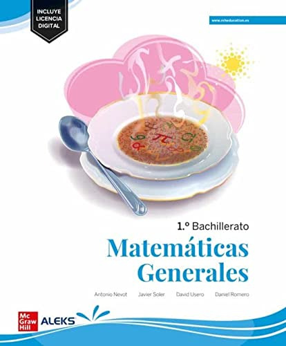 Bach 1 Matemáticas Generales 2022 Bachillerato De Nevot A.;