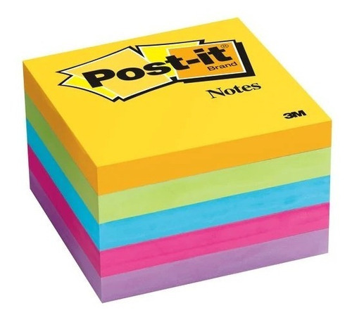 Notas Adhesivas Post-it C/5 Blocks 100hjs C/u 3m 654-5uc /vc