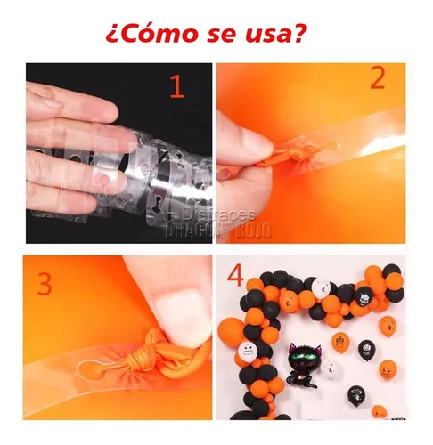 Cinta Tira Para Arco Cadena De Globos 20 mts Y Pegamento Para