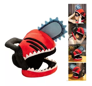 Casco De Muñeca De Peluche Para Hombre Chainsaw Pochita