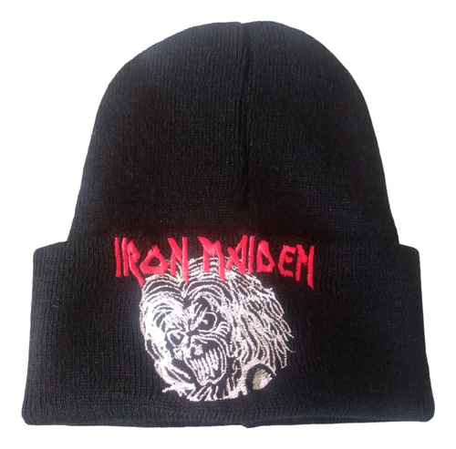 Gorro Bordado Iron Maiden The Killers Beanie Rock Metal