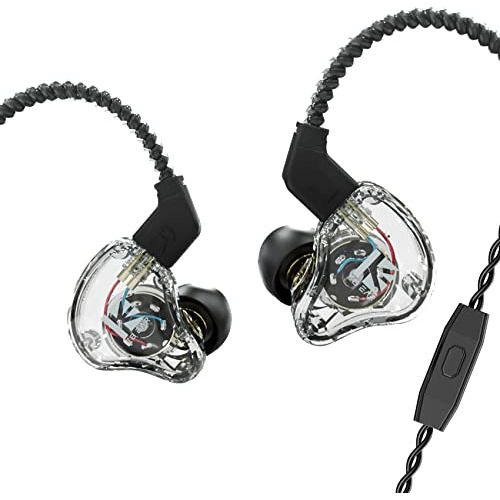 Keephifi Auriculares Kbear Ks1 Con Micrófono, In-ear Monitor