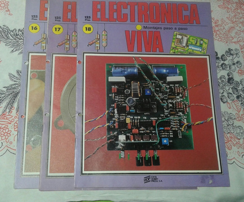 Electronica Viva Fasc. 16. 17 Y 18 - Zona Vte Lopez