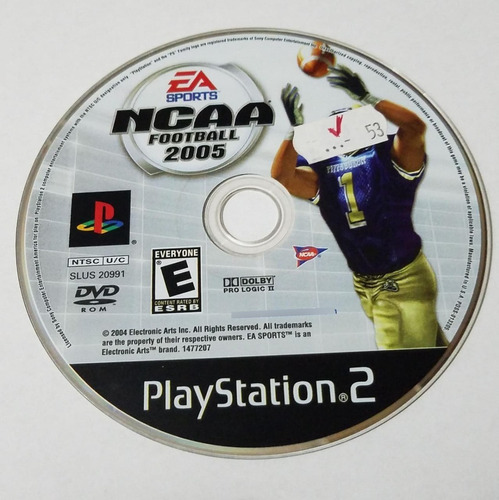 Ncaa Football 2005 - Ps2 Blakhelmet C