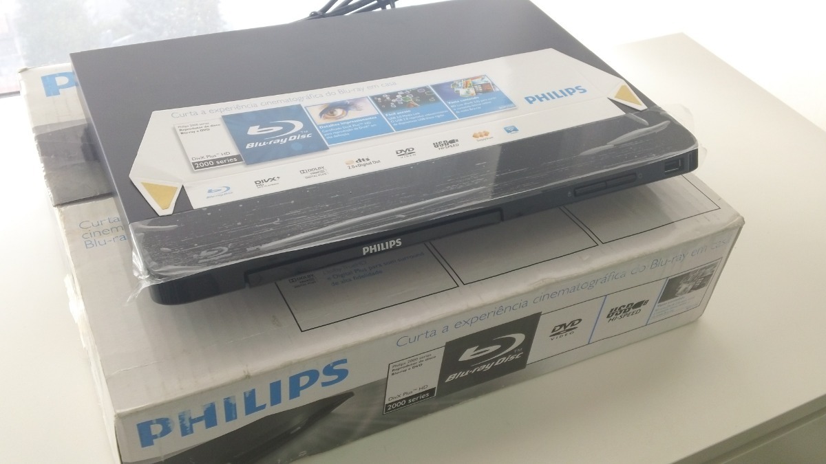 Blu Ray Dvd Player Philips Bdp 2100 | Mercado Livre