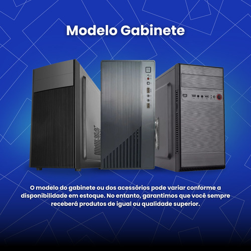 Computador Intel Core I7 7ªgeração 8gb Ddr4 Nvme 512gb M2