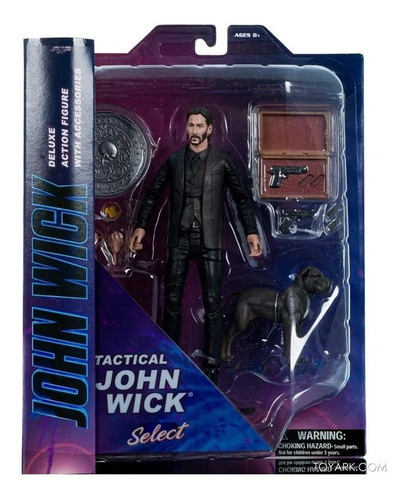 Imagen 1 de 1 de Figura Acción John Wick Tactical - Marvel Select - Diamond