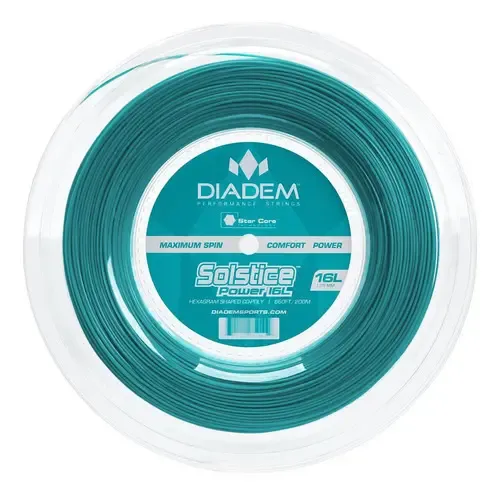 Diadem Solstice Power 16 Gauge 1.30 660' 200m Tennis String Reel