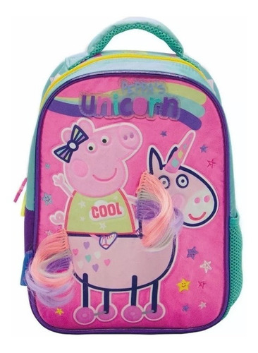 Mochila Espalda Jardin 12puLG Peppa Pig Original Pp039