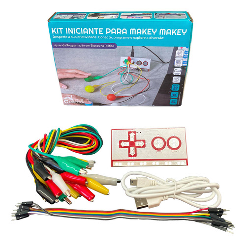 Kit Robótica Automação Animação Para Makey Makey E Scratch