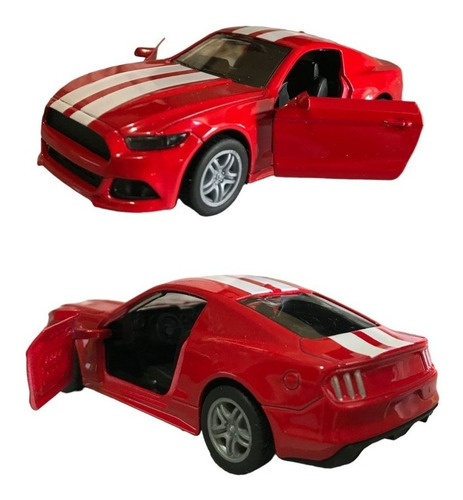 Mustang De Colección Escala 1:32 Metálico 