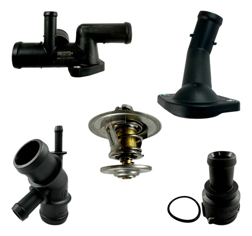 4 Bridas De Agua 1 Termostato Vw Jetta A4 20.l 99-07