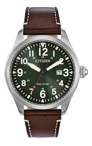 Citizen Chandler Eco-drive Green Dial Bm6838-09x .. Dcmstore