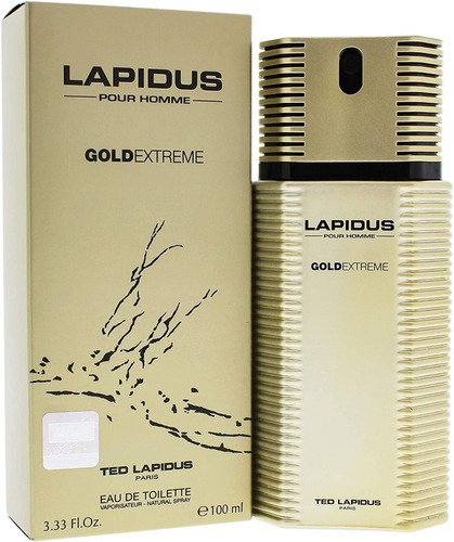 Perfume Lapidus Gold Extreme Hombrede Ted Lapidus 100ml