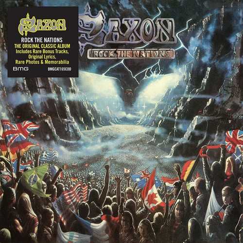 Saxon Rock The Nations Edicion Cd