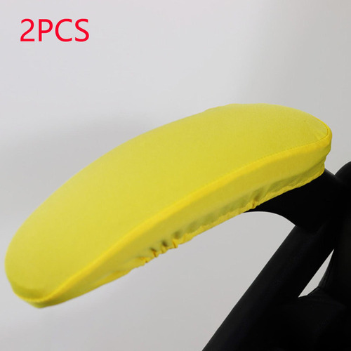 2 X 2 Fundas Elásticas Para Brazos De Silla De Amarillo