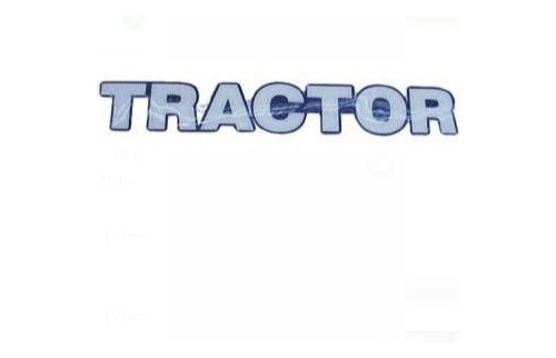Emblema Resinado Vw Tractor 