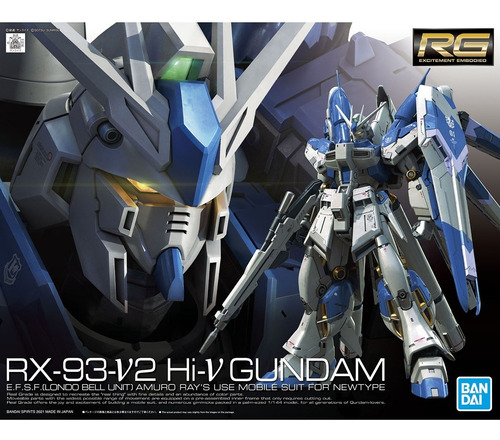 Gundam Hi-nu 1/144 Rg Special Edition Bandai