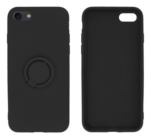 Capa Pop Finger Apoio Dedo Compatível Com iPhone 7 E 8 Cor Preto