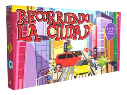 Recorriendo La Ciudad Juego De Mesa Educativo Didactico Yuyu