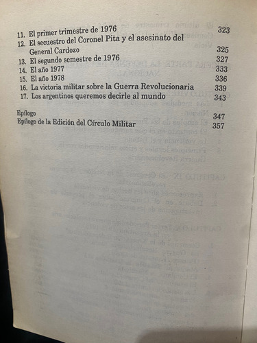Guerra Revolucionaria En La Argentina (1959-1978) Díaz Besso (Usado)