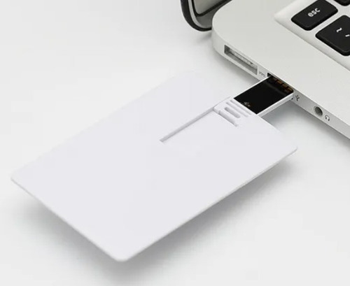 Imagem 2 de 6 de 5 Pen Drive Cartão Para Personalizar (pen Card) 64g