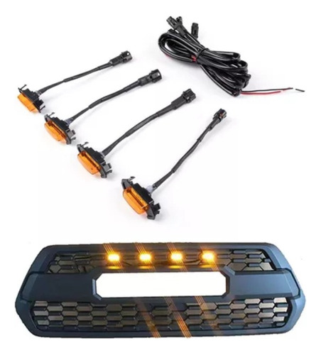 Kit Luces Led Parrilla Para Toyota Tacoma Trd Pro 2016-2019