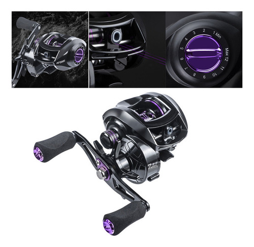 2024 Carrete Baitcasting 7.2: 1 Carrete De Pesca Baitcaster
