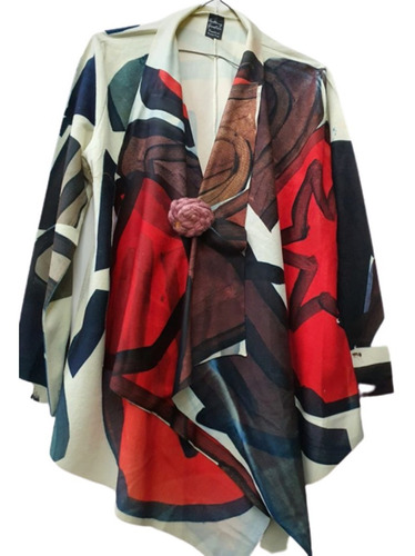 Sacon -kimono De Polar Sublimado De Diseño , T.u