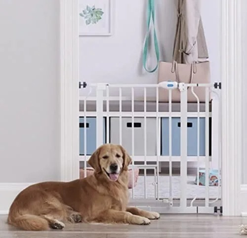 Imagen 2 de 4 de Baranda Puerta De Seguridad Bebes Y Mascotas Lujosa