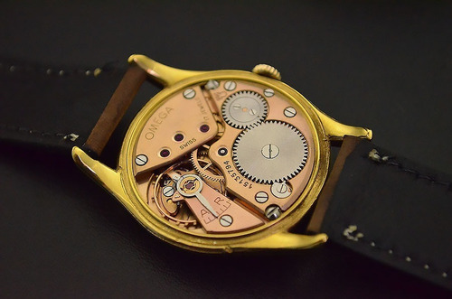 Omega Corda Manual Cal. 266- Plaque De Ouro - Lindo