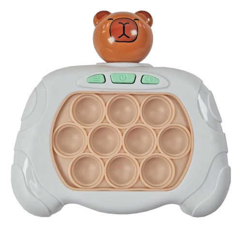Pop It Electronico Consola Luz Y Sonido Capibara Carpincho