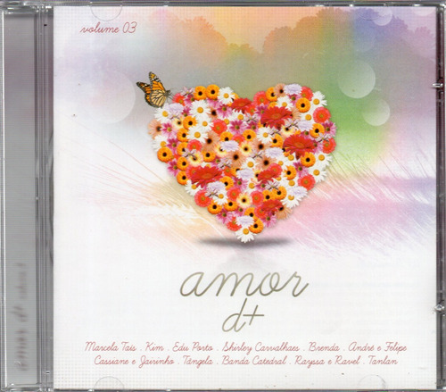 Cd Coletanêa Amor D+ Vol. 3 - Frete Grátis