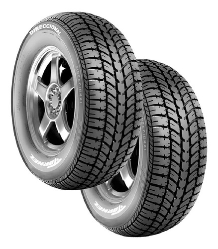 Paquete 2 Llantas 185/60 R15 Tornel Direccional 84s Msi