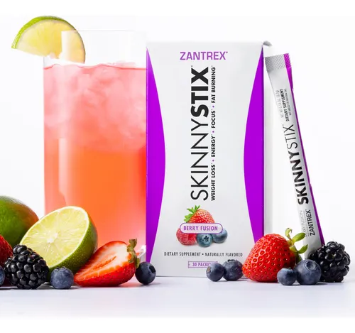 Polvo Energético Zantrex Skinnystix Para Aumentar La Energía