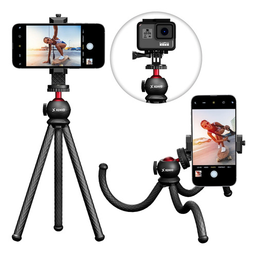 Squidgrip Tripode Flexible Para Celular Gopro Compatible Con