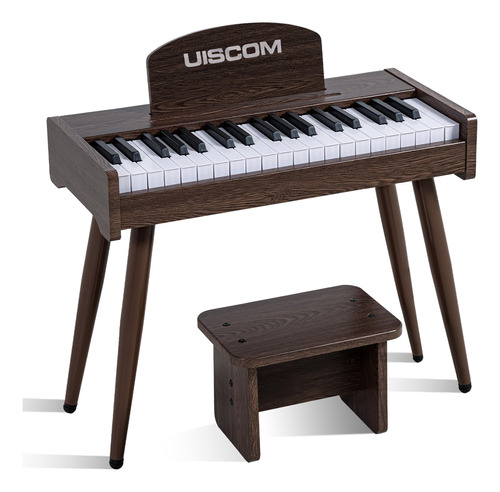 Uiscom Piano Digital Para Ninos, Teclado De Piano De 37 Tecl