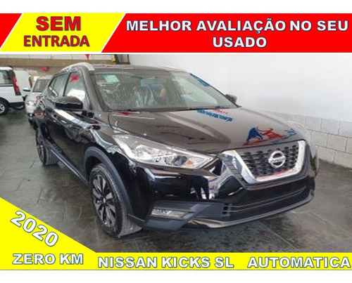 Nissan Kicks 1.6s Preto 2020 0 Km
