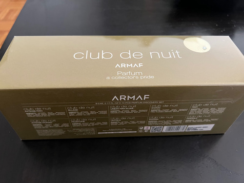 Club De Nuit Armaf Pride Discovery 10 Piezas De 5ml
